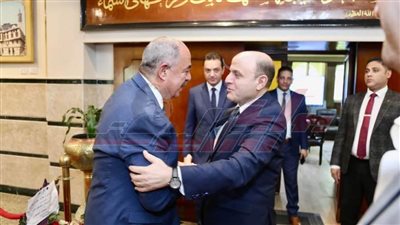 محافظ كفر الشيخ يستقبل مساعد وزير الداخلية لقطاع وسط الدلتا