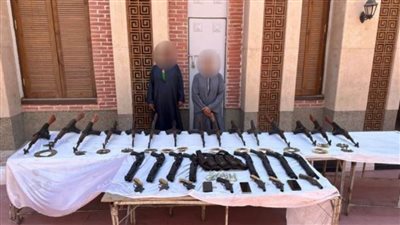 مصرع عنصر إجرامي شديد الخطورة بأسيوط وضبط متهمين آخرين