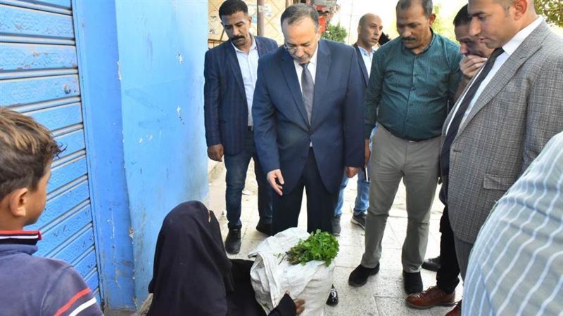 المحافظ خلال الحملة