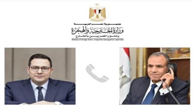 وزير الخارجية يستعرض مع نظيره التشيكي هاتفيا رؤية مصر لحل النزاعات الإقليمية