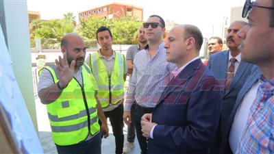 جولة تفقدية لمحافظ كفر الشيخ لمركز طب الأسرة بالجزيرة الخضراء