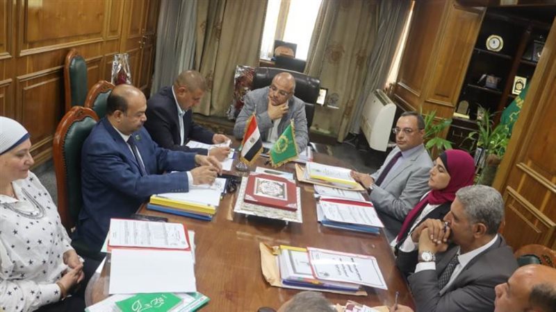 محافظ القليوبية يترأس