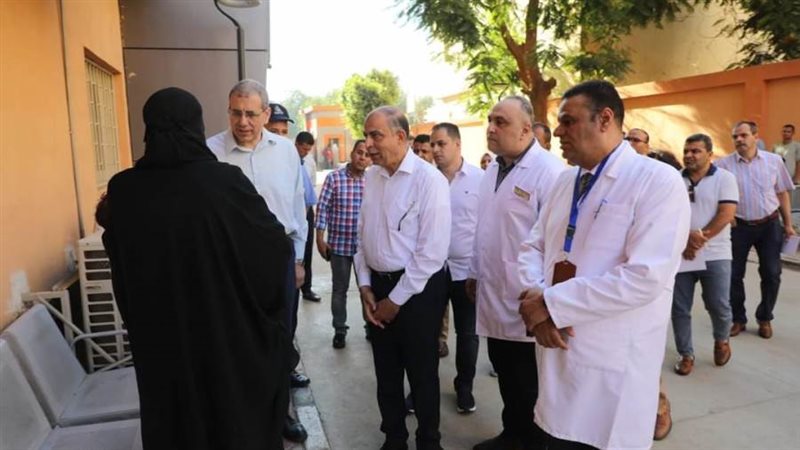 محافظ المنيا يتفقد