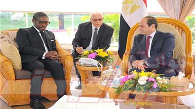 الرئيس السيسى يستقبل نائب رئيس غينيا الاستوائية‎
