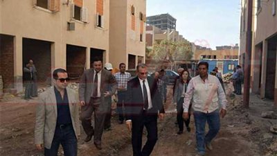 مشروع تطوير عشش محفوظ بالمنيا جاهز للاستلام نهاية العام الحالى