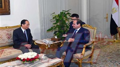 الرئيس يستقبل نائب رئيس اللجنة الدائمة للمجلس الوطني لنواب الشعب الصيني‎