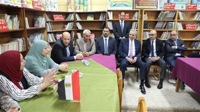 وزير التعليم ومحافظ الغربية يتفقدان مدرستين بطنطا