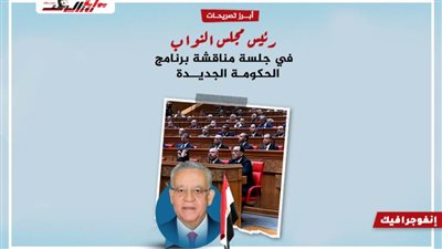 أبرز تصريحات رئيس مجلس النواب في جلسة مناقشة برنامج الحكومة الجديدة 