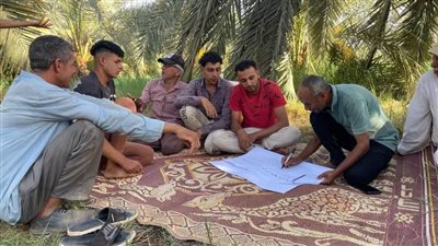 مدرسة النخيل توعي المزارعين بكيفية مكافحة الآفات في الوادي الجديد