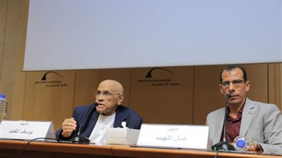 لقاء مفتوح مع يوسف القعيد على هامش معرض مكتبة الإسكندرية الدولي للكتاب