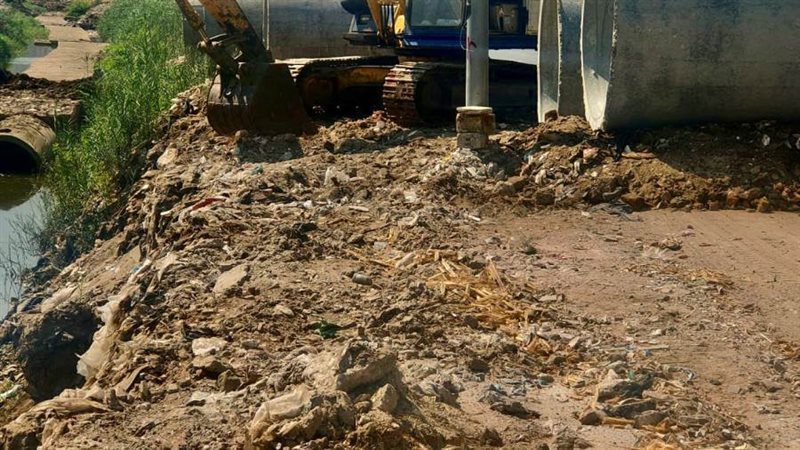 جانب من أهمال إنشاء