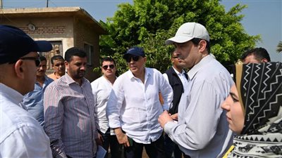 وزير الري يلتقي محافظ دمياط.. ويتفقد مستعمرة الري بالمحافظة