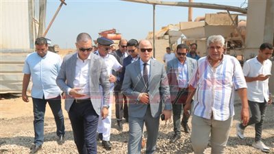 عبدالمعطي: يتفقد محطة الرصف الإنتاجي بشرق عاصمة كفر الشيخ