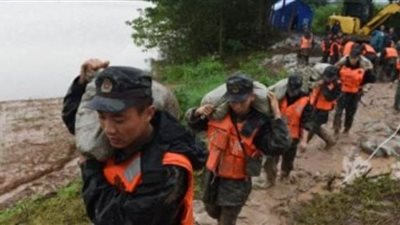 الصين: مصرع 25 شخصا إثر الفيضانات في مقاطعتي سيتشوان وشنشي