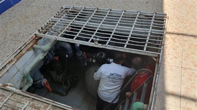 بالصور.. غلق حمامات السباحة في الغربية لعدم توافر معايير الأمن والسلامة