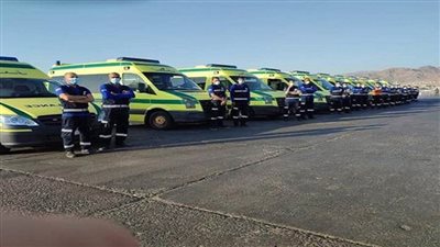 تشغيل 7 وحدات إسعاف جديدة بالطريق الزراعي 