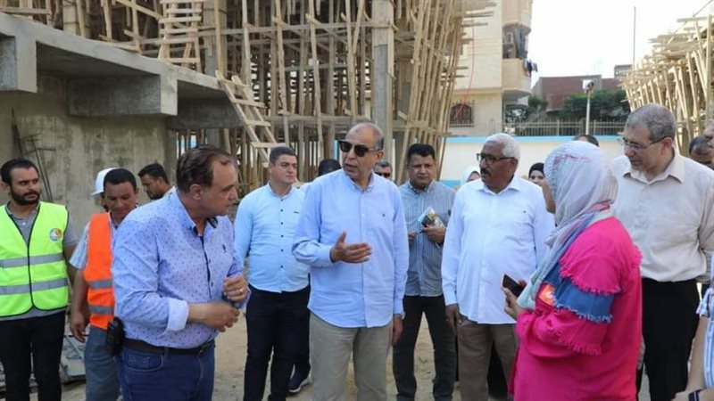 محافظ المنيا يتفقد