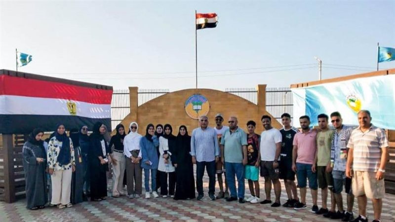 وفد طلاب معسكر جامعة