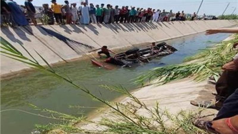 حادث انقلاب سيارة