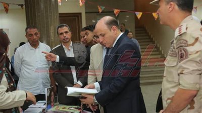 افتتاح معرض الفن التشكيلي RECYCLING بالمجمع الثقافي بكفر الشيخ