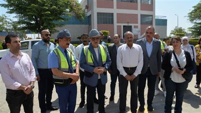 محافظ أسيوط يشهد اصطفاف معدات شركة مياه الشرب وتنفيذ محاكاة لتجارب عملية