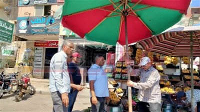 إزالة الإشغالات بشوارع الحامول في كفر الشيخ 