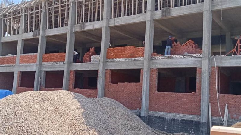 جانب من أعمال الإنشاء