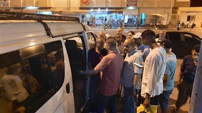  سكرتير مساعد البحيرة يتفقد مجمع مواقف السيارات بالمحمودية ورشيد 