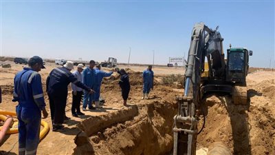 انقطاع المياه عن مدينتي الغردقة وغارب