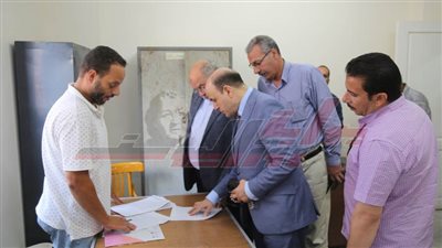 محافظ كفر الشيخ يتفقد الوحدة المحلية لمركز ومدينة قلين
