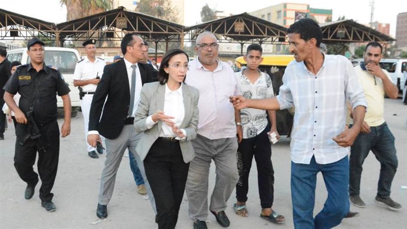 محافظ البحيرة تتفقد