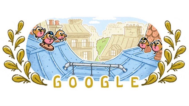 احتفال جوجل برياضة