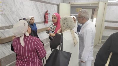 الصحة تشن حملات مرورية على مستشفيات القليوبية