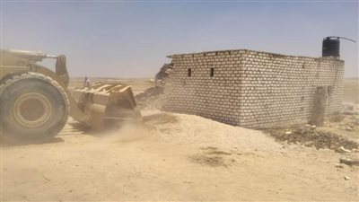 استرداد 329 فدانًا من مشروع استصلاح المليون ونصف المليون فدان بدير مواس بالمنيا