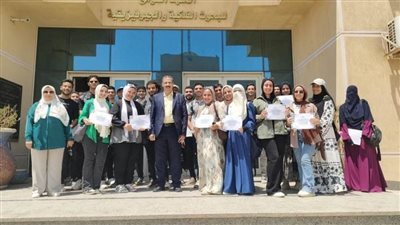 تدريب طلاب علوم الفضاء بجامعة بني سويف بالمعهد القومي للبحوث الفلكية والجيوفيزيقية