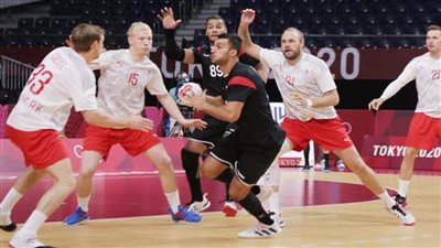 منتخب رجال اليد يواجه الدنمارك بالجولة الثانية من دور المجموعات بأولمبياد باريس