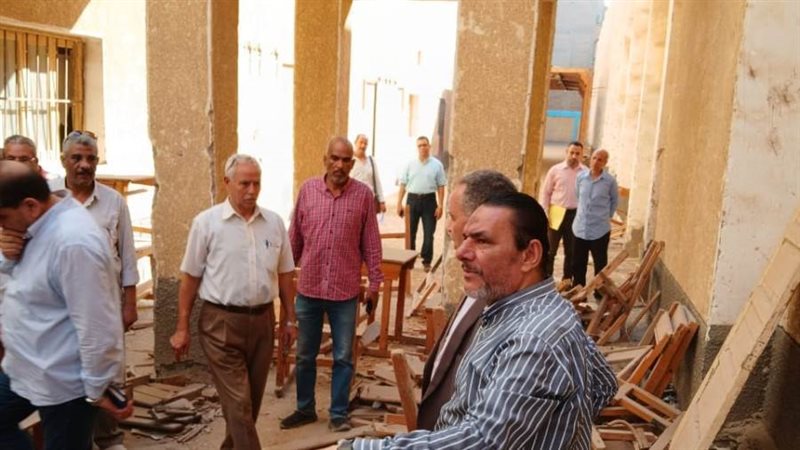 بدء صيانة المدارس