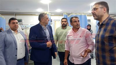 أبوالسعد يفاجئ مستشفى دسوق العام بجولة تفقدية 