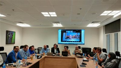 اجتماع نقيب العاملين بالصيد البري مع قيادات 