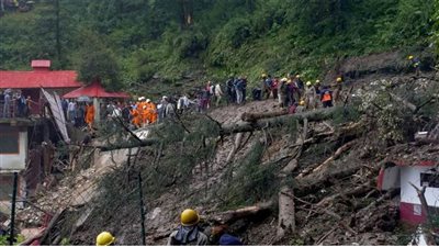 ارتفاع حصيلة ضحايا الانهيارات الأرضية في الهند إلى 54 قتيلا