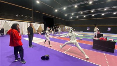 صور.. تدريبات حماسية لمنتخب سلاح الشيش للسيدات بالقرية الأولمبية