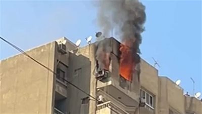 السيطرة على حريق داخل منزل مكون من طابقين بقرية منيحة بأسوان