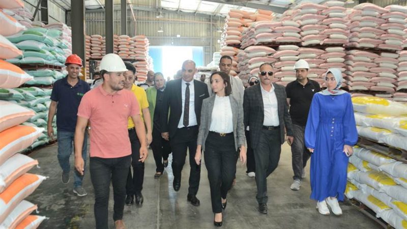 محافظ البحيرة تتفقد