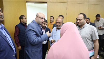تفاصيل اللقاء الأسبوعي لمحافظ بني سويف مع المواطنين