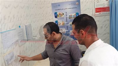 مرور إشرافي لإدارة المتابعة على المنشآت الصحية بكفر الشيخ