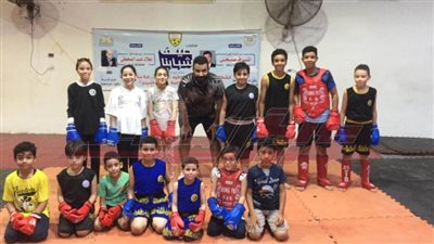 نادي كفر الشيخ الرياضي يشهد تدريبات الملاكمة  