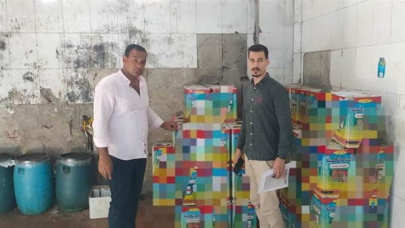 ضبط مصنع طحينة يستخدم