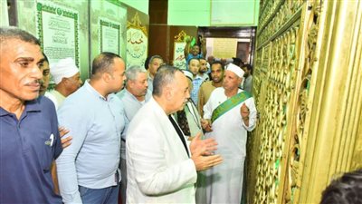 محافظ أسيوط يشهد الاحتفال بالليلة الختامية لمولد السلطان الفرغل بمشاركة الآلاف من أبناء المحافظة