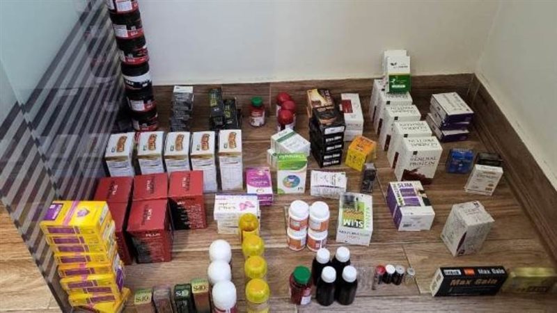 جانب من المضبوطات