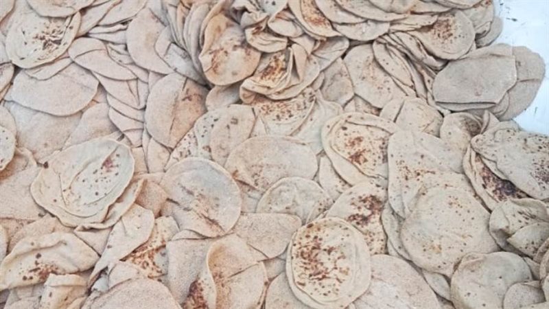 جانب من ضبط الخبز